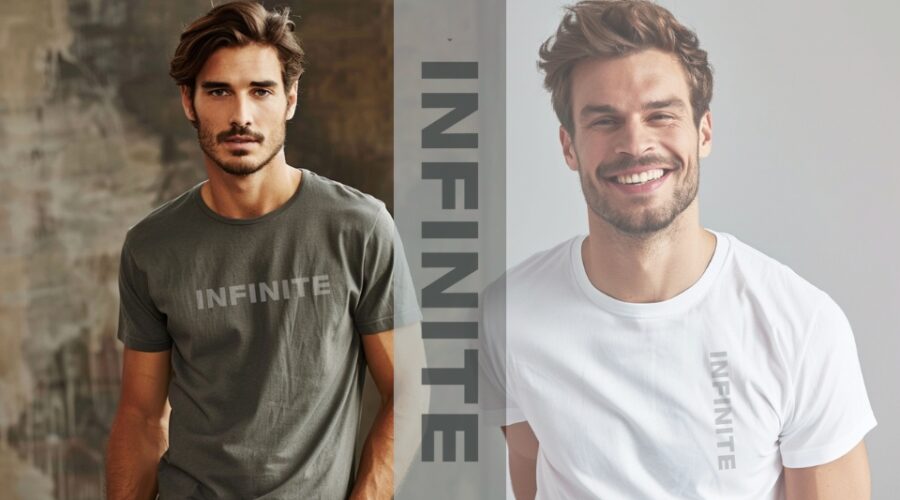 wearing t-shirt infinite fashion