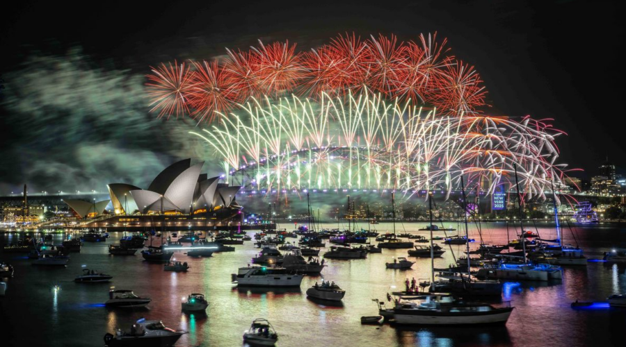 Fireworks in Sydney